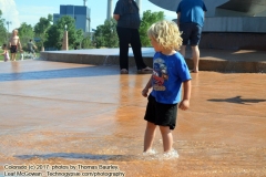 Cooling off in the 90+ degree fahrenheit days in Colorado Springs, Colorado. America the Beautiful City Park. New Life in Colorado: Chronicle 26 - Chronicles of Sir Thomas Leaf  and Prince Cian.  Adventures in Colorado. Photos taken July 1, 2017.  To read the adventures, visit   http://www.technogypsie.com/chronicles/?p=21965.   To read reviews, visit: www.technogypsie.com/reviews.  All photos and articles (c) 2017 Technogypsie.com - by Leaf McGowan and Thomas Baurley. All rights reserved. www.technogypsie.com/photography