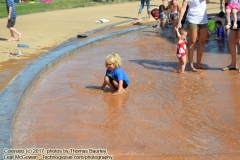 Cooling off in the 90+ degree fahrenheit days in Colorado Springs, Colorado. America the Beautiful City Park. New Life in Colorado: Chronicle 26 - Chronicles of Sir Thomas Leaf  and Prince Cian.  Adventures in Colorado. Photos taken July 1, 2017.  To read the adventures, visit   http://www.technogypsie.com/chronicles/?p=21965.   To read reviews, visit: www.technogypsie.com/reviews.  All photos and articles (c) 2017 Technogypsie.com - by Leaf McGowan and Thomas Baurley. All rights reserved. www.technogypsie.com/photography