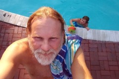 Swimming at the Little America pool - Soaking and Resting in Wyoming: October 7, 2020: https://technotink.net/adventures/?p=3056 The Adventures of Sir Oisin Leif:  Saga 1 - Dual states at https://technotink.net/adventures/?page_id=2.  Photography by Sir Oisin Leif, Thomas Baurley, Leaf McGowan, Technotink.net/photography  (c) 2020. All rights reserved.