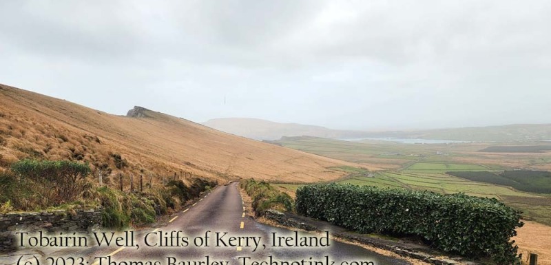 The Tobairin Well, along the Skellig ring, Wednesday, 20 December 2023. Adventures in County Kerry, Ireland. Photos by Thomas Baurley, Techno Tink Media.